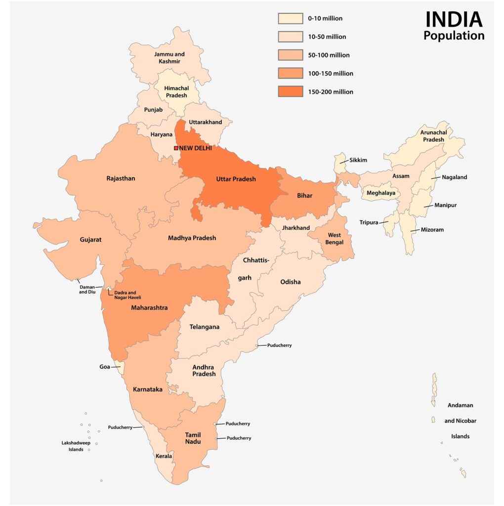 India va depăși în 2023 China în ceea ce privește populația. Acest record vine însă cu mai multe probleme economice și social.