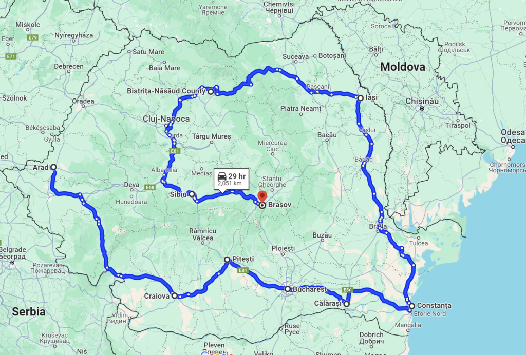 recomandari romania 2024 tur orase carti