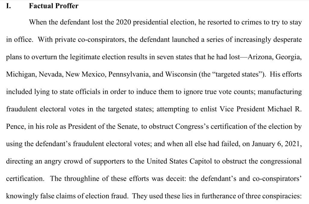 Alegeri SUA raport Trump imunitate