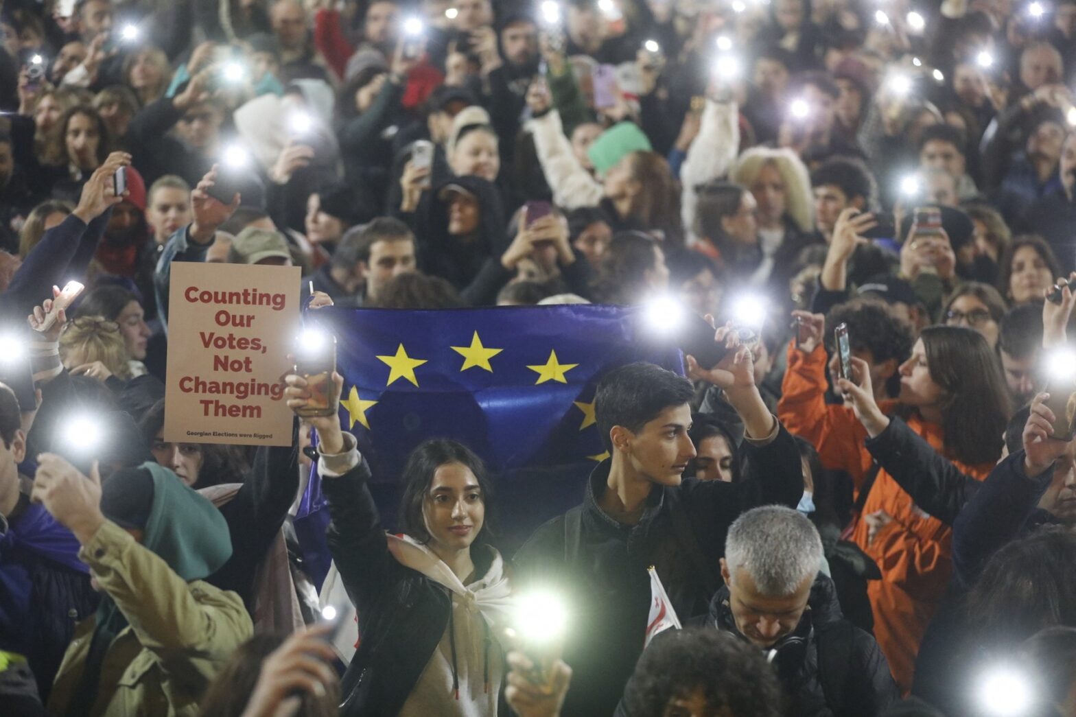 alegeri georgia protest