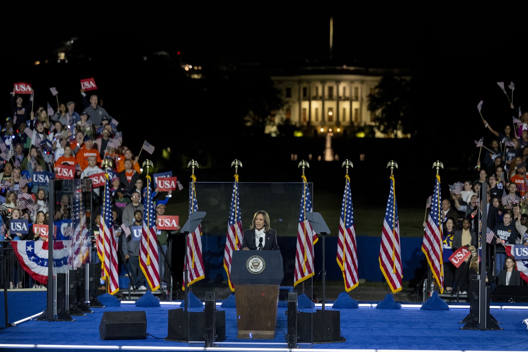 alegeri sua, harris, elipsa, discurs